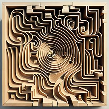 3D model labyrinth (STL)